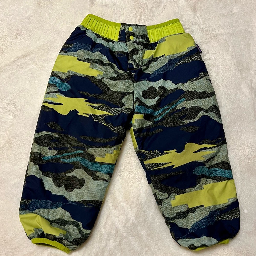 Patagonia Reversible Toddler Snow Pant 3T